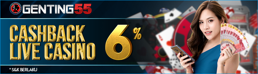 CASHBACK 6% LIVE CASINO