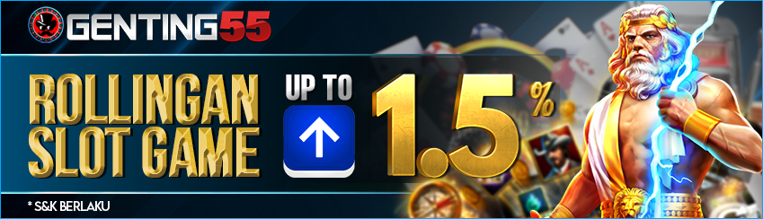 ROLLINGAN SLOT UP TO 1.5%