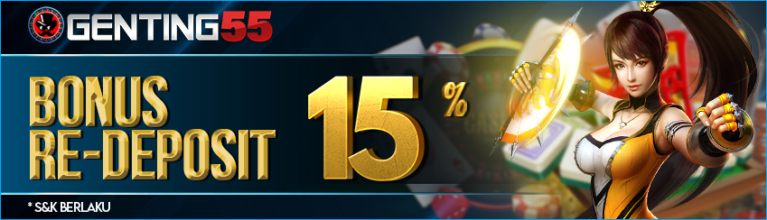 BONUS DEPO ULANG 15%